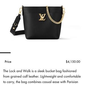 Authentic Lock and Walk Louis Vuitton